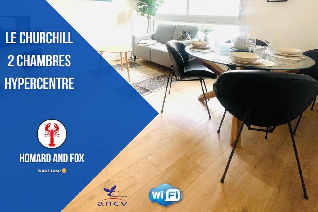 Le Churchill Nouveaute 2024 H&F Dinard Ngoại thất bức ảnh